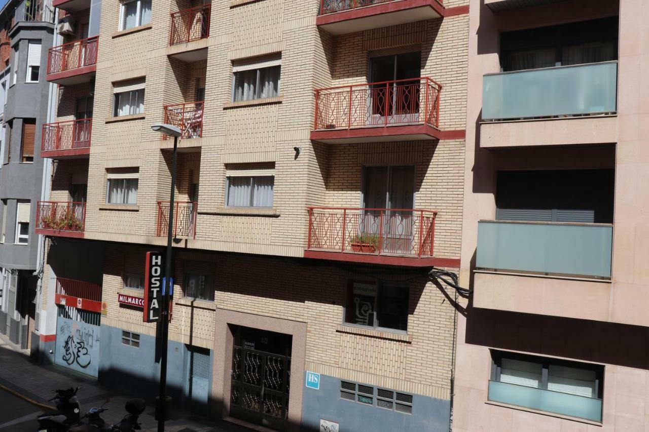Hostal Milmarcos Saragoça Exterior foto